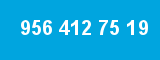 956 412 75 19 956 412 75 19